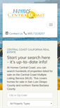 Mobile Screenshot of homescentralcoast.com